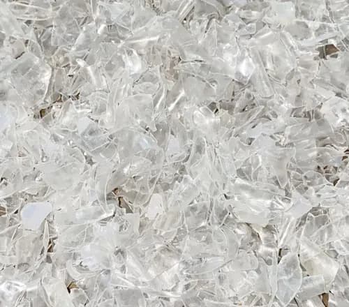 Hot-washed rPET Flakes