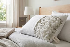 Pillows - Soft yet supportive filling material for daily use