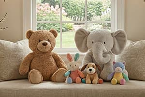 Soft Toys - Safe and resilient microfiber filling